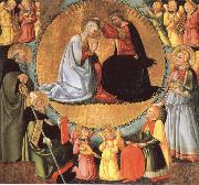 The Coronation of virgin, Bicci, Neri di